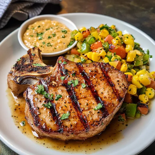 Cajun Grilled Pork Chops