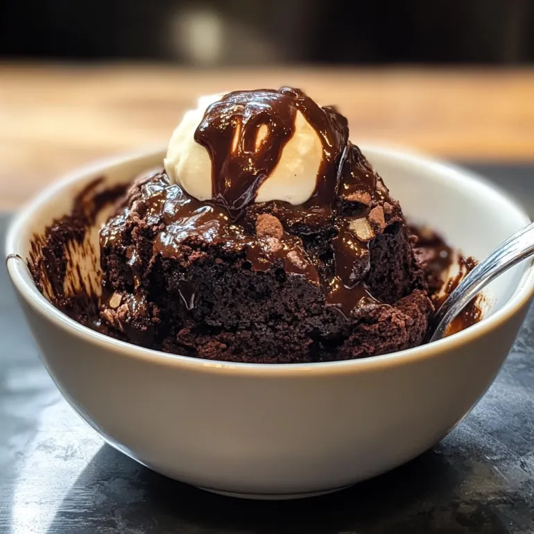 One-Minute Microwave Brownie: The Fastest Way to Brownie Bliss