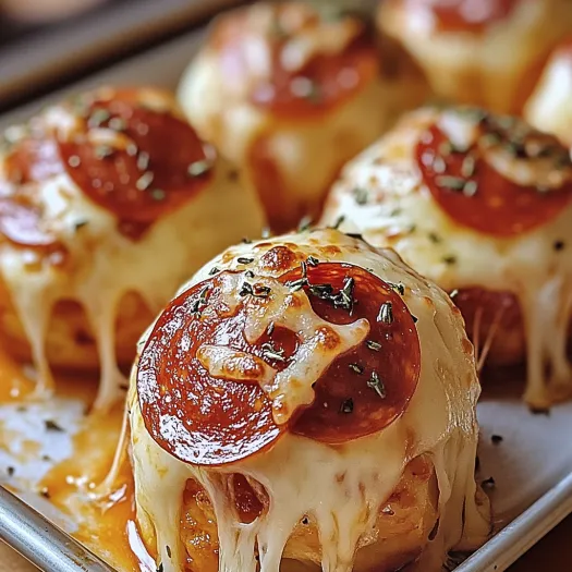 Cheesy Pepperoni Pizza Bombs: The Snack That Steals the Show