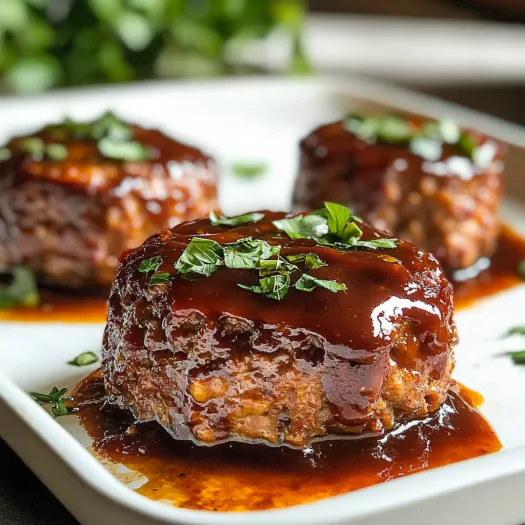 Easy Mini BBQ Meatloaf: Your Weeknight Comfort Fix (With Built-In Portion Control)
