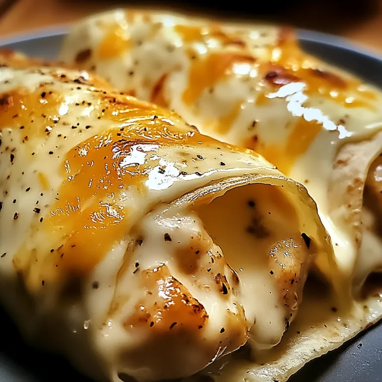 Cheesy Garlic Chicken Wraps: The Ultimate Weeknight Comfort