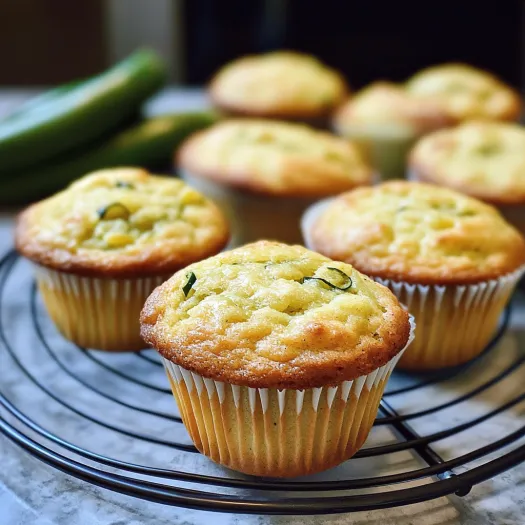 Zucchini Lemon Jalapeño Muffins: A Fresh Twist on a Classic