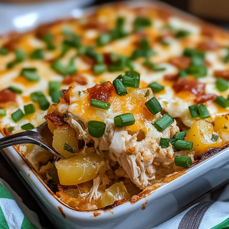 Loaded Potato Ranch Chicken Casserole: Comfort Food, Upgraded