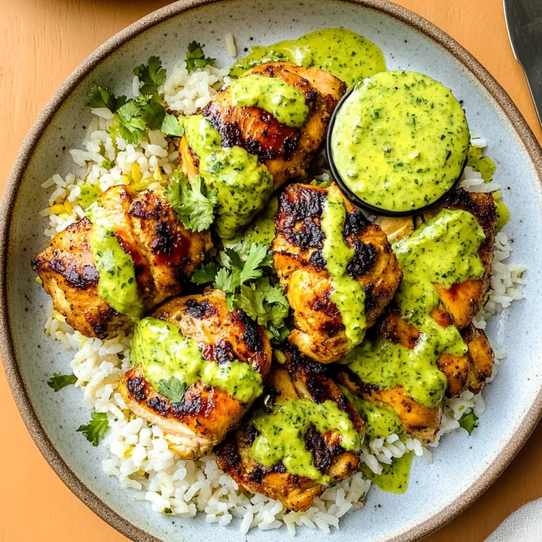 Peruvian Chicken & Rice with Green Sauce: A Flavorful Fiesta