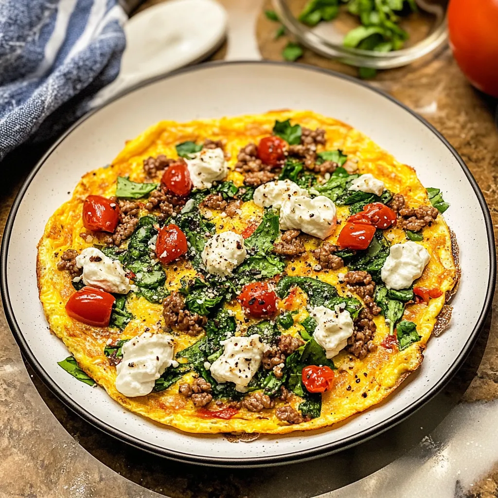 High Protein Omelette: Your Muscle-Building Breakfast Hero