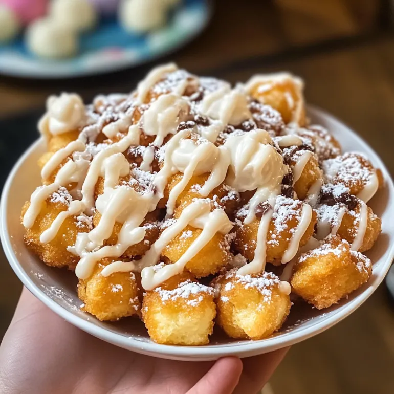 Funnel Cake Bites: A Carnival Classic Made Bite-Sized and Irresistible