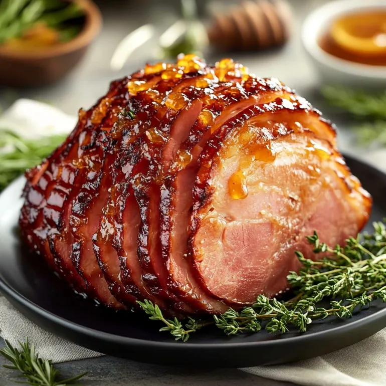 Honey Glazed Baked Ham: The Centerpiece You’ll Actually Brag About