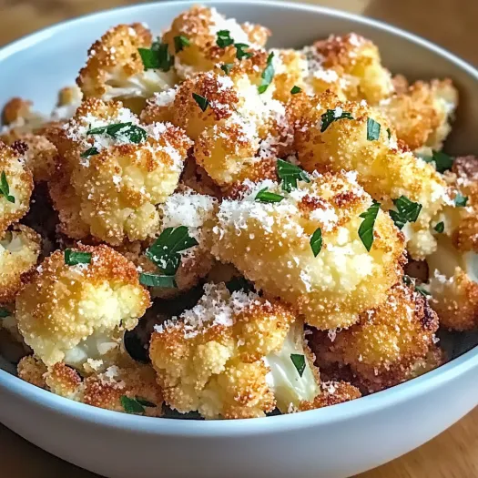 Crispy Parmesan Roasted Cauliflower: Your New Favorite Side Dish (or Snack!)