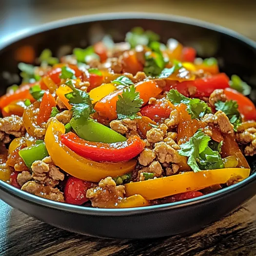 Ground Turkey and Peppers Stir-Fry: Your New Weeknight Hero