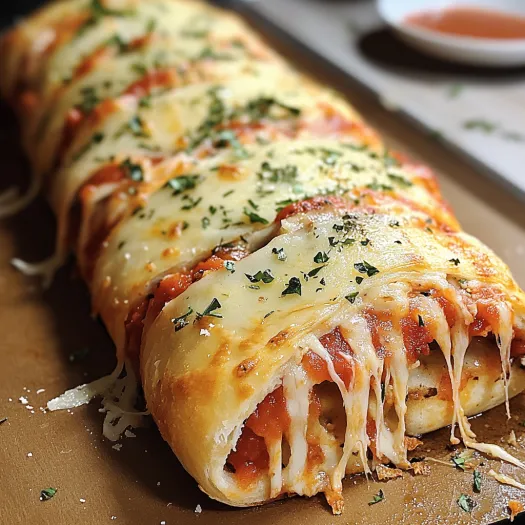 Easy Stromboli Dinner Recipe: Rolled Up, Cheesy, Pizza-Lover Perfection
