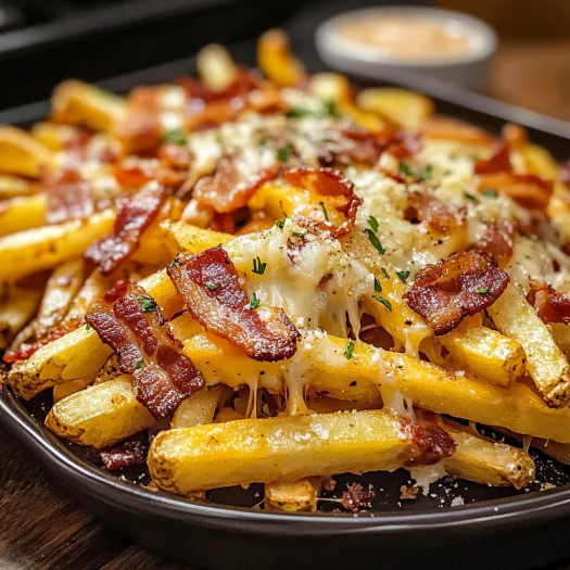 Loaded Bacon Cheese Fries