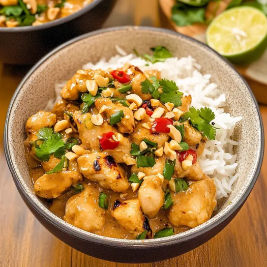 Thai Peanut Chicken: Your Saucy, Spicy Weeknight Hero