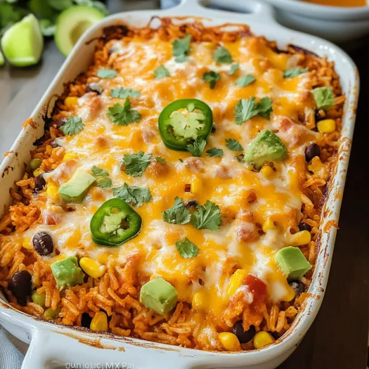 Easy, Cheesy Mexican Rice Casserole: Your New Weeknight BFF