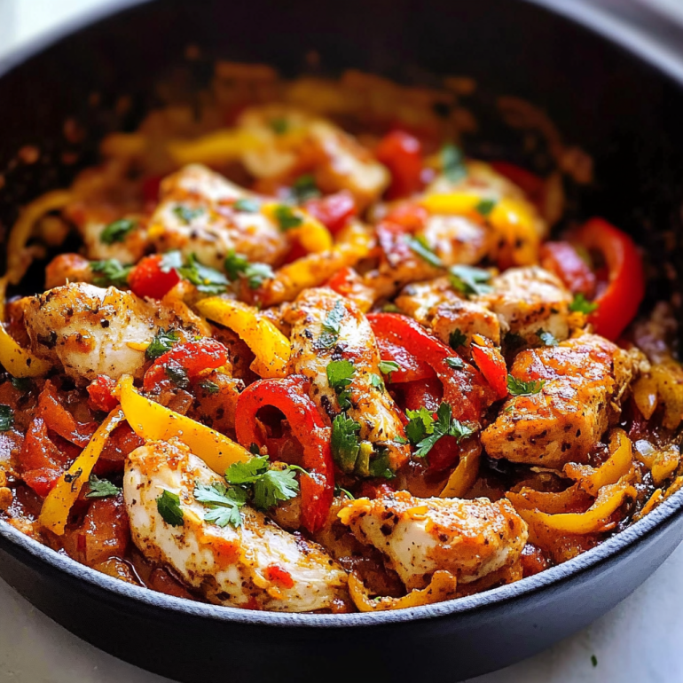 Cajun Chicken with Bell Peppers