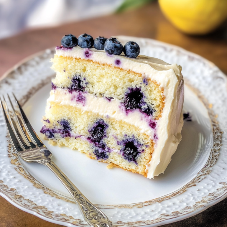 Lemon Blueberry Cake
