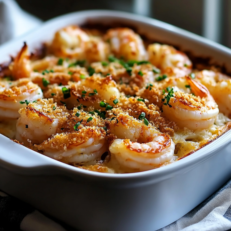 Baked Stuffed Shrimp Casserole