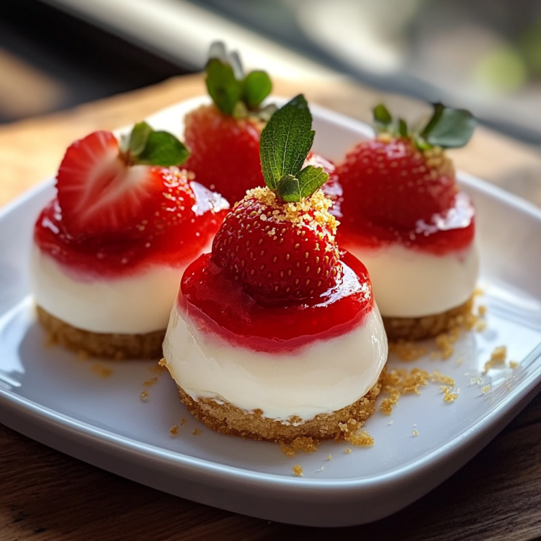 Best Cheesecake Deviled Strawberries