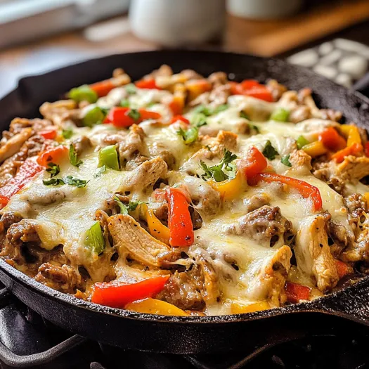 Delicious Chicken Cheesesteak Skillet Recipe: Your New Favorite Comfort Dish
