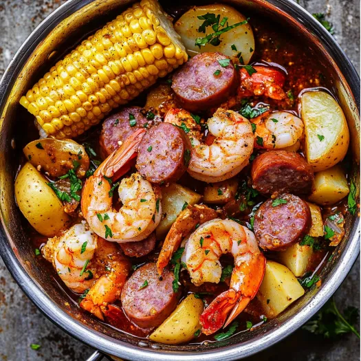 Grilled Shrimp Boil in Foil Packets: Summer Vibes in a No-Mess Package