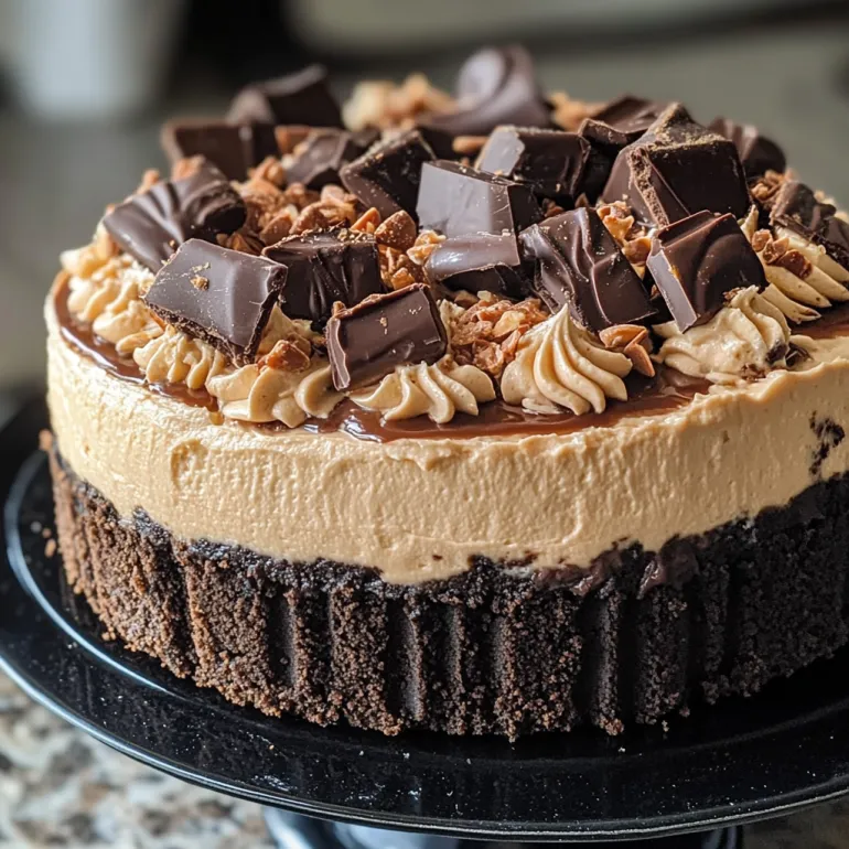 Reese’s Cheesecake: Chocolate, Peanut Butter, and Dreamy Cream Cheese Bliss