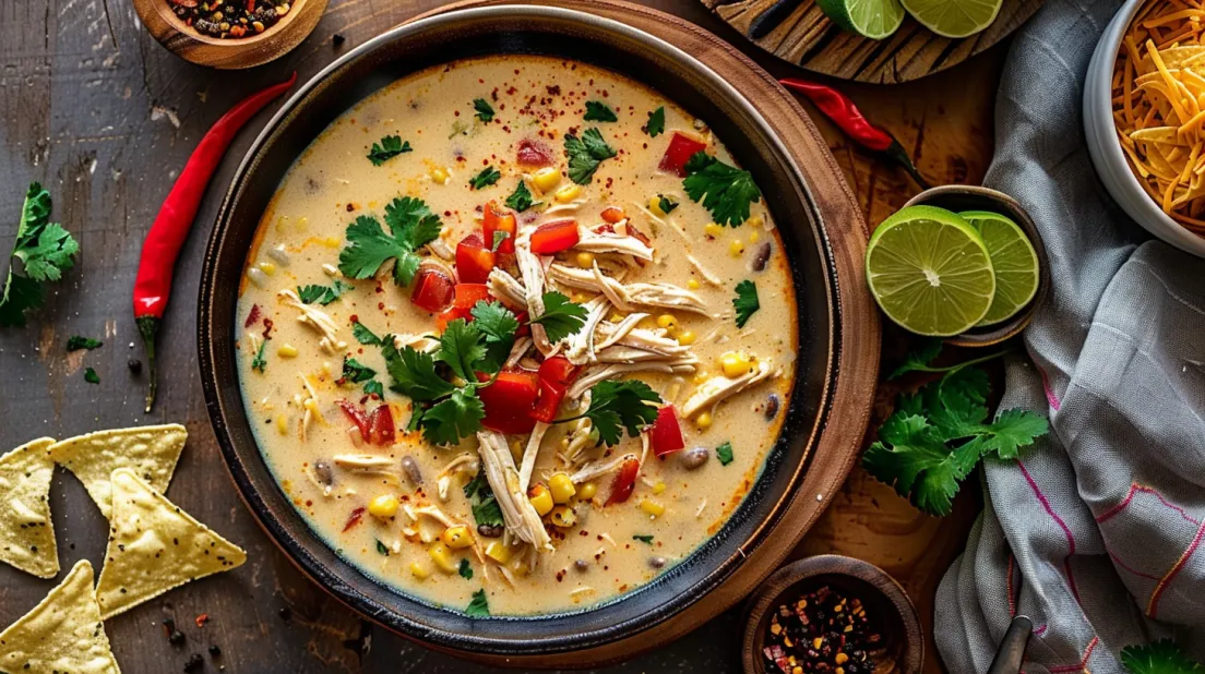Crockpot Creamy Chicken Tortilla Soup: Cozy, Creamy, and Seriously Addictive