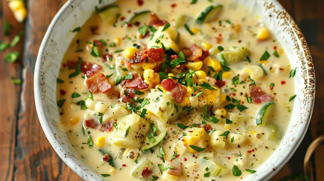 Summer Corn and Zucchini Chowder: The Bowl That Tastes Like Sunshine