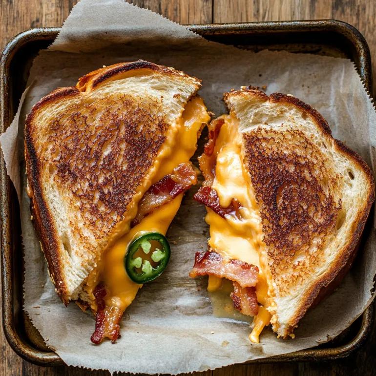 Roasted Jalapeño Popper Grilled Cheese: The Spicy Sandwich You Didn’t Know You Needed