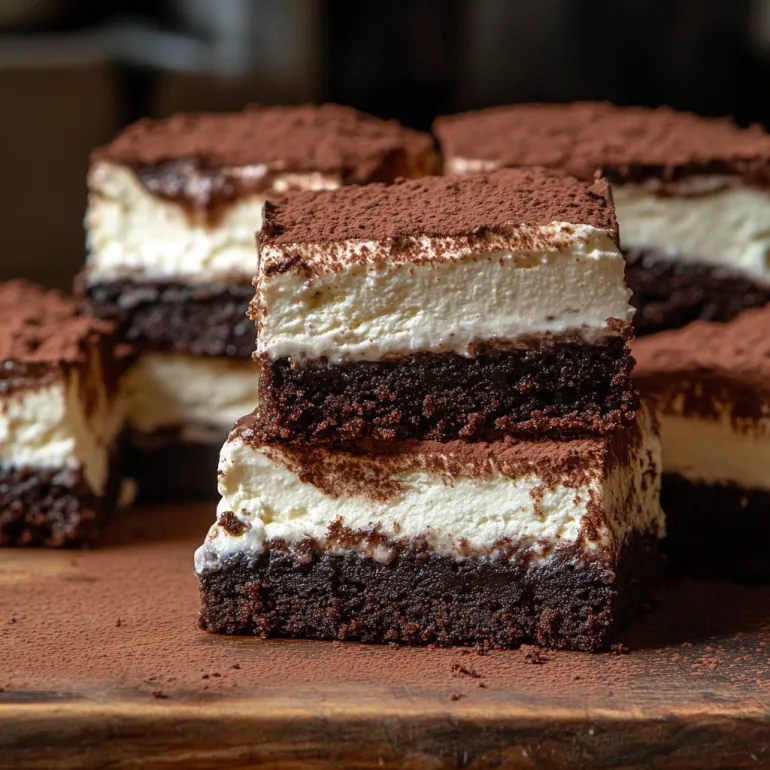 Small Batch Tiramisu Brownies: When You Want Fancy But Make It Fudgy