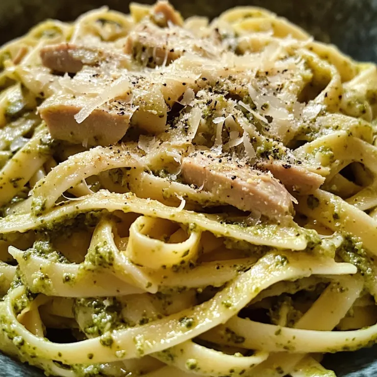 Creamy Tuna Pesto Pasta: The 20-Minute Dinner That’ll Make You Look Like a Chef