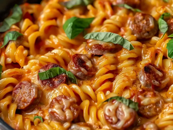 One Pot Cheesy Sausage Pasta: The Ultimate Lazy Night Comfort Food