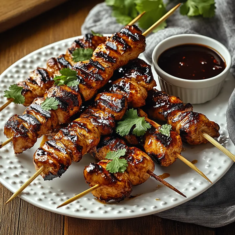 Honey Chipotle Grilled Chicken Skewers: Sweet Heat That’ll Ruin You for Basic BBQ