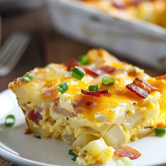 Bacon, Potato, and Egg Casserole: The Ultimate Weekend Hero