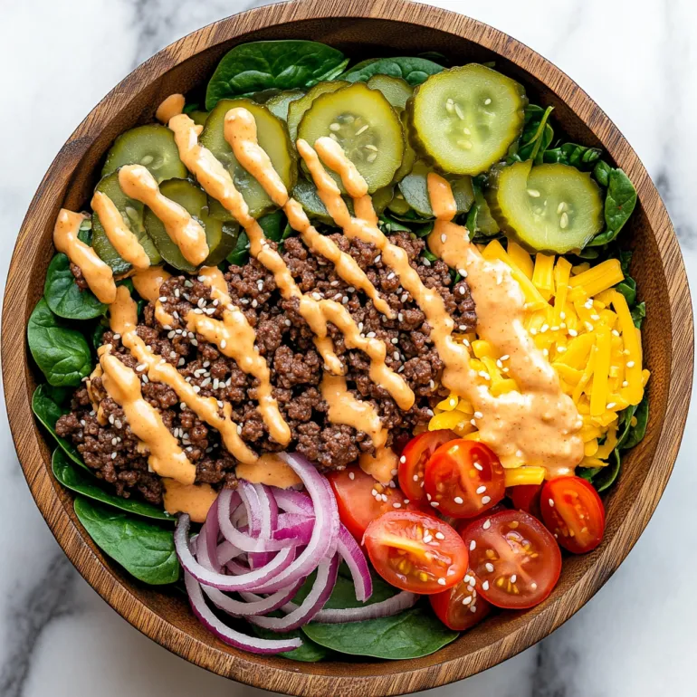 The Ultimate Burger Bowl Recipe: Healthy, Easy, and Delicious (Like a Cheeseburger Went to the Gym)