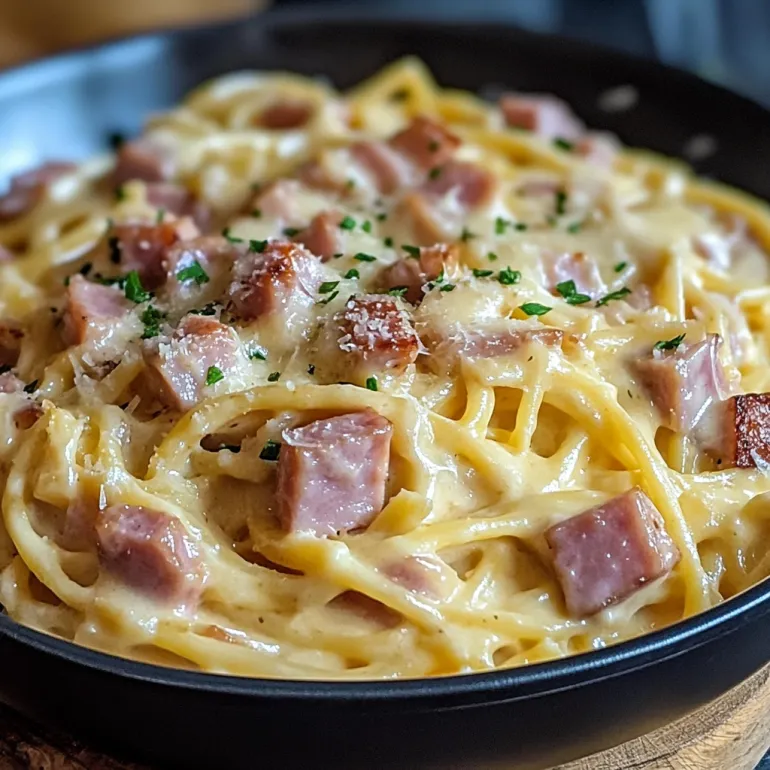 Creamy Ham Cheese Pasta: The Cozy, Cheesy Dinner That Saves Weeknights
