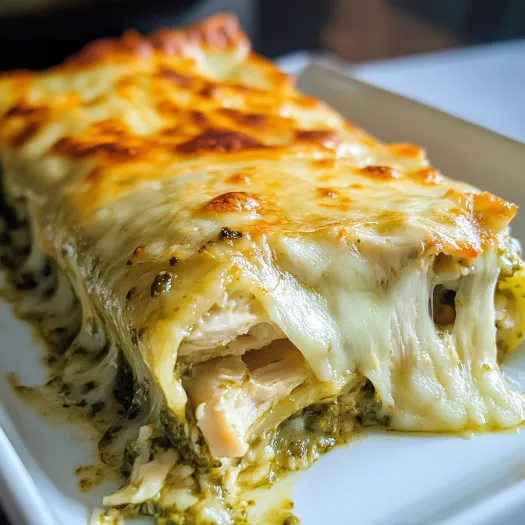Creamy Chicken Pesto Lasagna Roll Ups: The Cozy Dinner You Didn’t Know You Needed