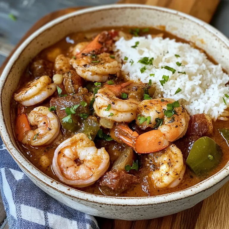 Shrimp Gumbo Recipe (A Big Bowl of Bold Cajun Comfort)