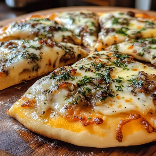 Garlic Parmesan Pizza for a Perfect Dinner Party: The Pie That Stole the Show