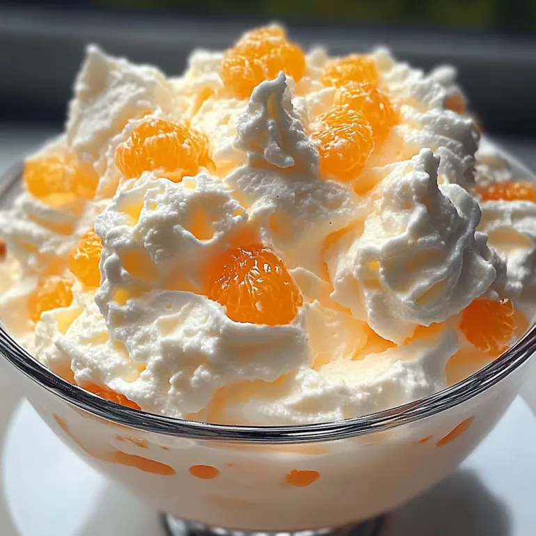 Creamsicle Orange Fluff: The Retro Dessert That’s Still the Life of the Party