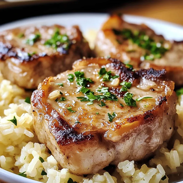 Baked Pork Chops & Rice: The Cozy One-Pan Wonder You’ll Make on Repeat