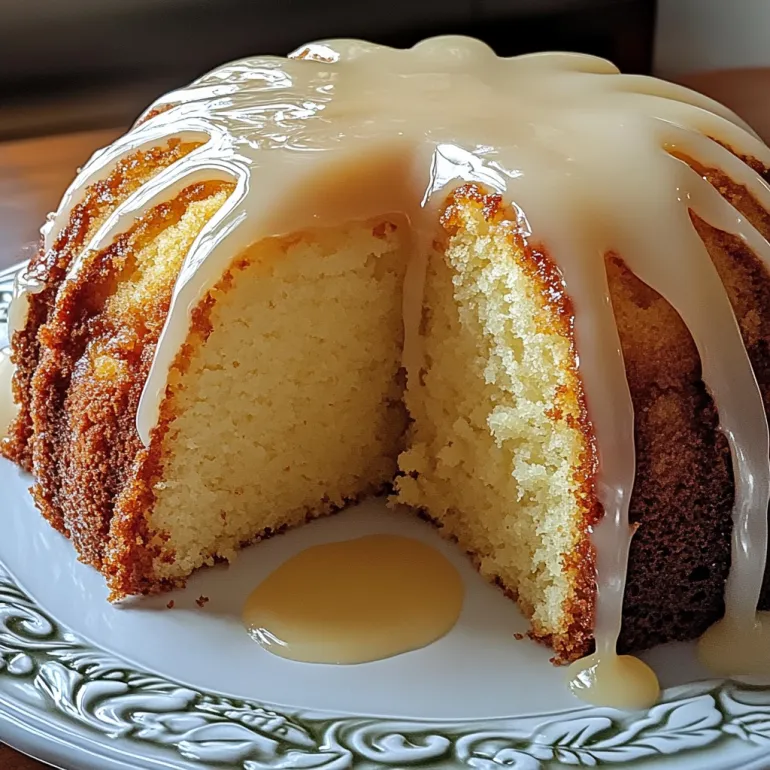 Vanilla Buttermilk Pound Cake with Cream Cheese Glaze: The Classic You Didn’t Know You Needed (Until Now)