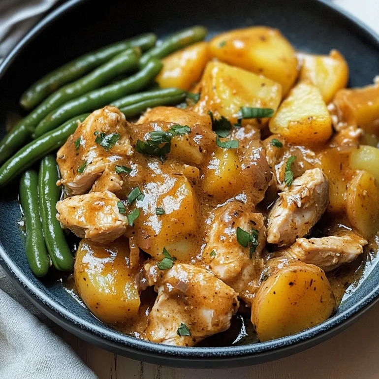 Slow Cooker Chicken and Potatoes with Green Beans: The Set-It-and-Forget-It Weeknight Wonder