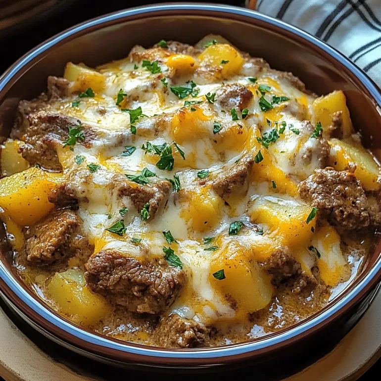Steak Cheddar Potato Casserole: Comfort Food at Its Best