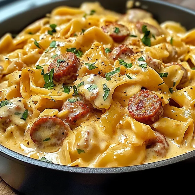 One-Pot Creamy Cajun Sausage Pasta: Spicy, Saucy, and Weeknight-Approved