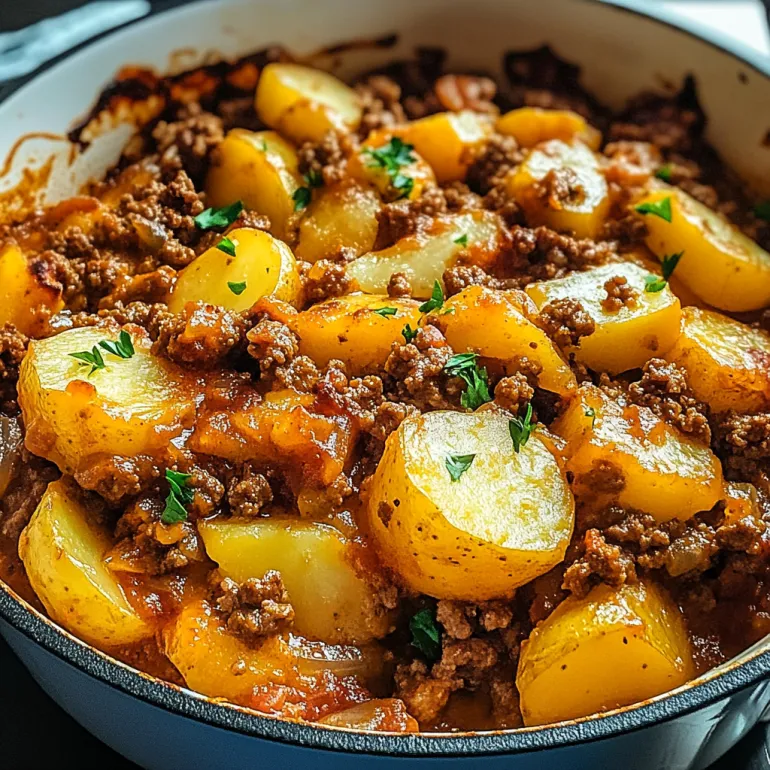 Hobo Casserole with Ground Beef & Potatoes: A Cozy Classic That Hits Every Time