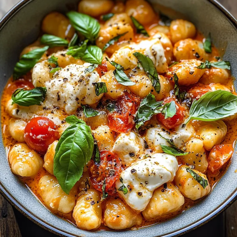 Burrata Gnocchi with Basil and Tomato: A Saucy Little Show-Off