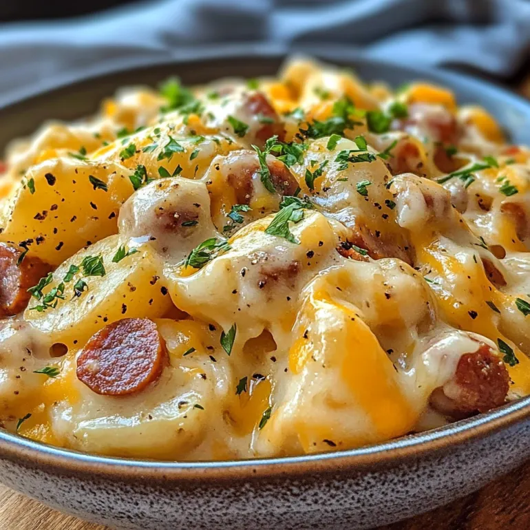 Cheesy Ranch Potatoes and Smoked Sausage: The Ultimate One-Pan Comfort Fix