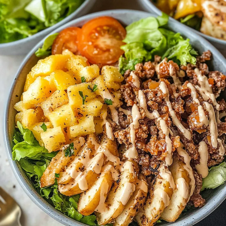 Burger Bowls: All the Flavor, None of the Bun (And Zero Regrets)