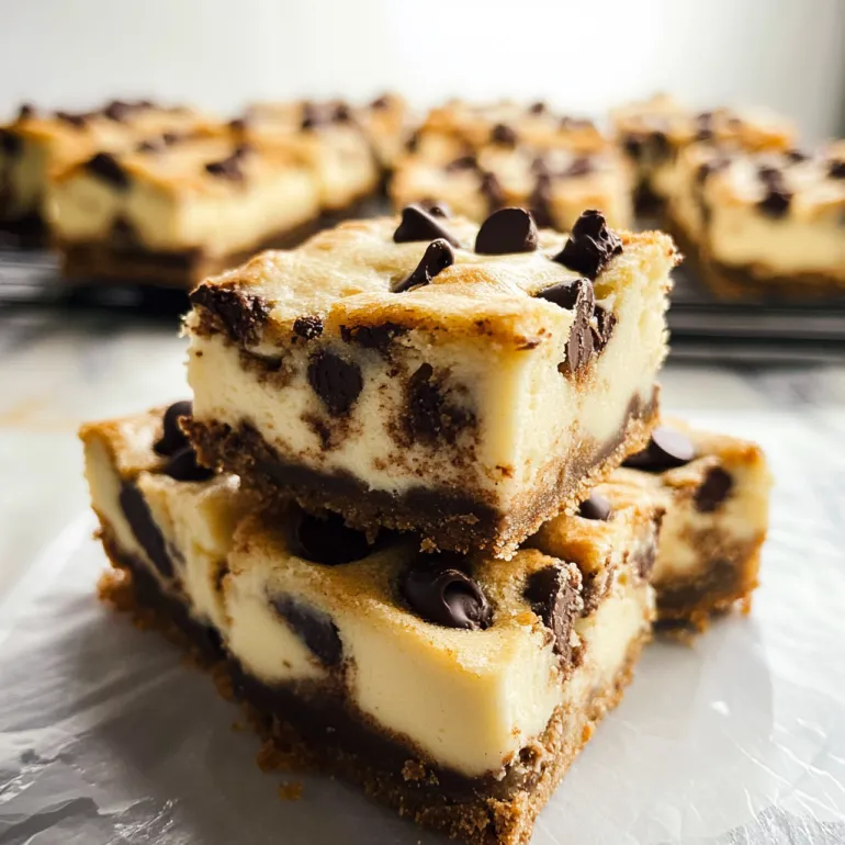 Chocolate Chip Keto Cheesecake Cookie Bars: Low-Carb, High-Fun Dessert Magic