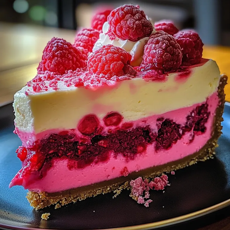 Luxurious Pink Velvet Raspberry Cheesecake: Glamorous, Creamy, and Pretty in Pink