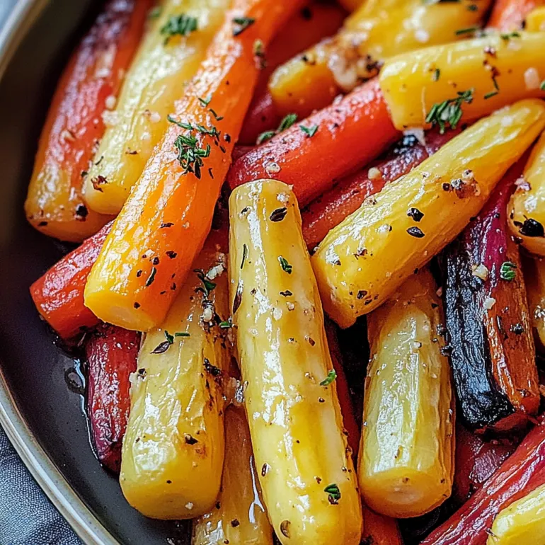 Honey Roasted Colorful Carrots: Sweet, Savory, and Shockingly Simple